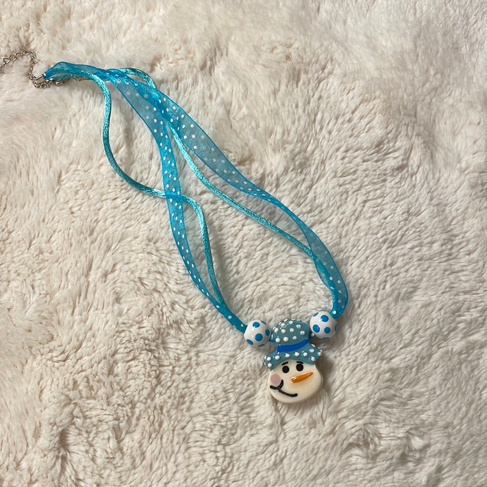 Snowman Necklace